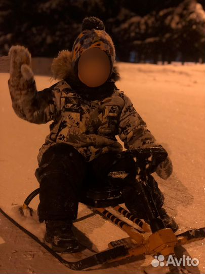 Зимний костюм для мальчика 110