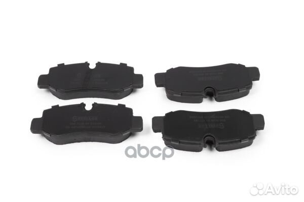 000 712B-SX колодки дисковые перед. с антискри