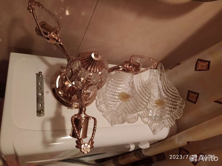 Люстра потолочная бу