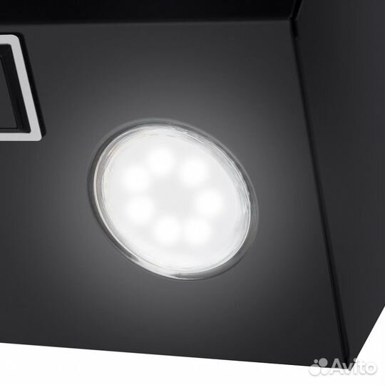 Кухонная вытяжка maunfeld bridge 60 черный/черное