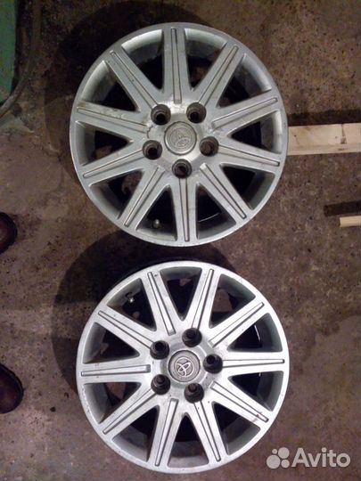 Литые диски R15 Toyota