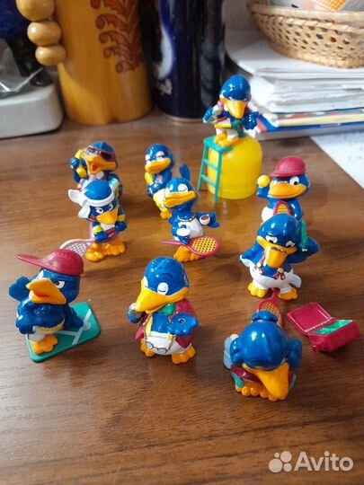 Киндер-игрушки производства Италия и Россия