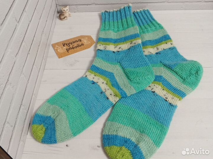 Носки вязаные ручной работы женские
