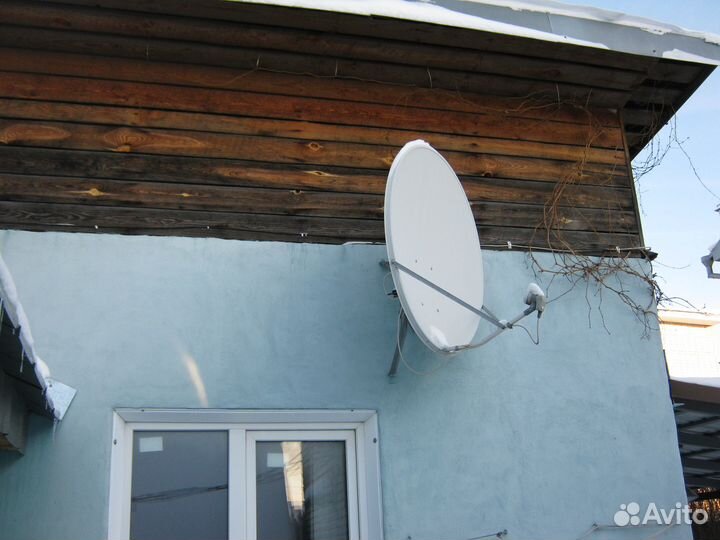 Спутниковая тарелка диаметр 100см сконвертором