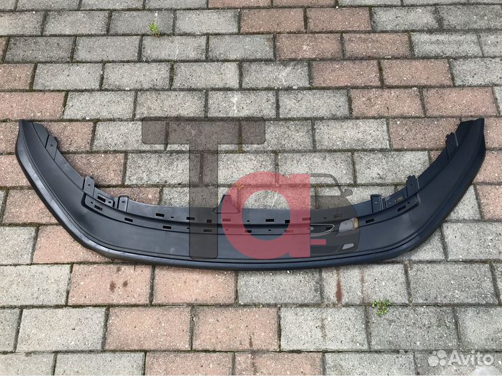 Спойлер (юбка) бампера Поло седан 2015-2020