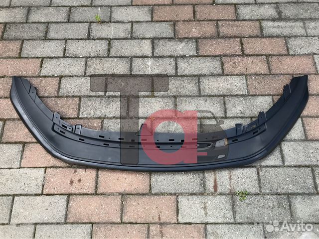Спойлер (юбка) бампера Поло седан 2015-2020