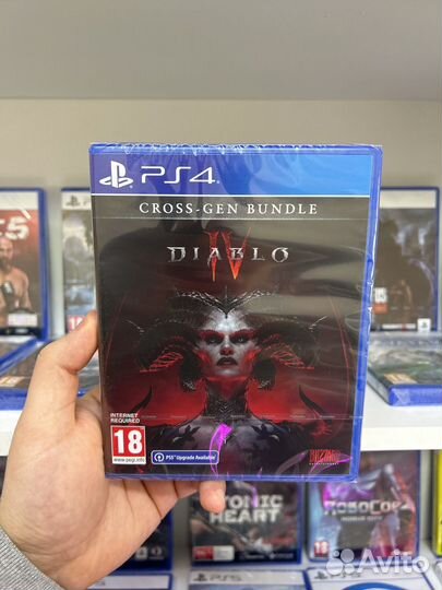 Diablo 4 ps4 диск, новый