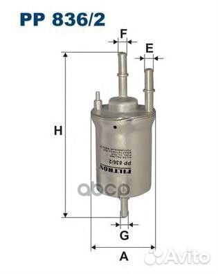Фильтр топливный VW group Audi/ Seat/ Skoda Fab