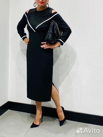 Стильное платье 46