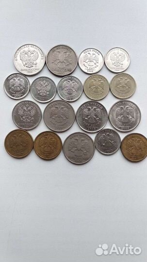 Разновидности РФ 1 к-10 руб с 1997 г смотреть опис