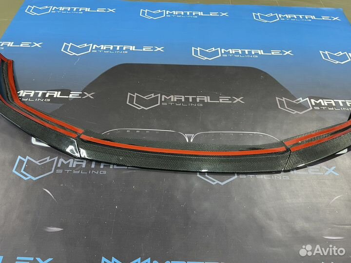 Сплиттер BMW F90 LCI M Performance карбон