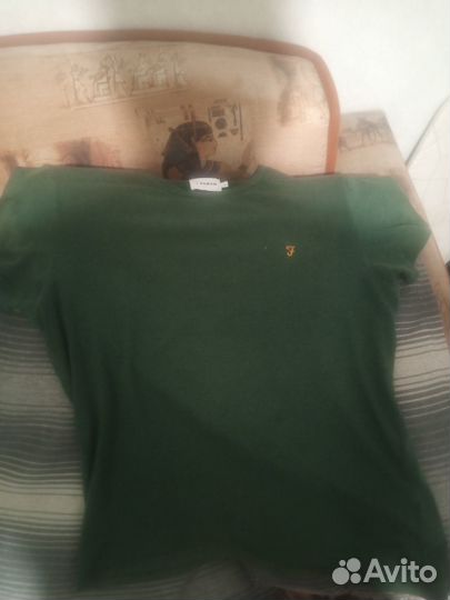 Зеленая футболка от Farah