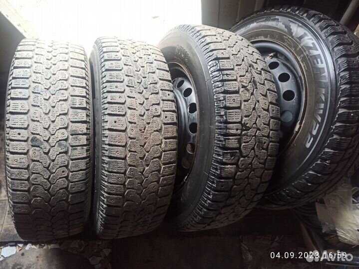 Колеса r 14 зимние 4 100