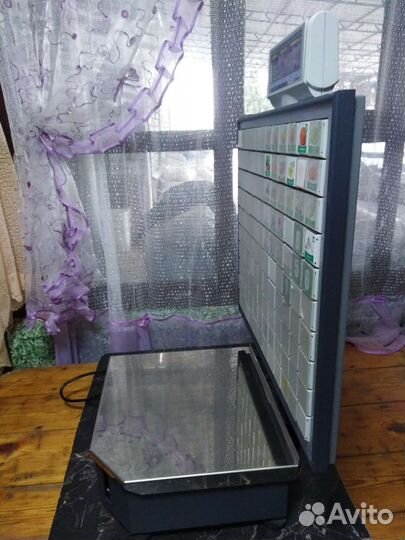 Весы с печатью этикеток штрих