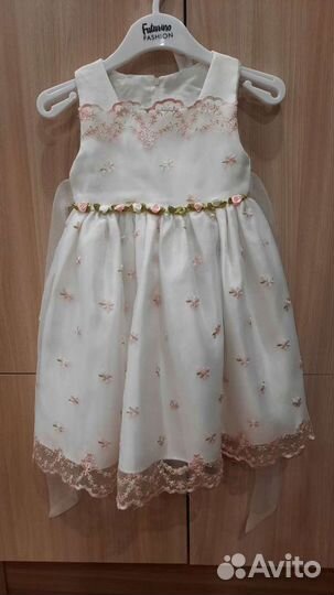 Платье для девочки 92