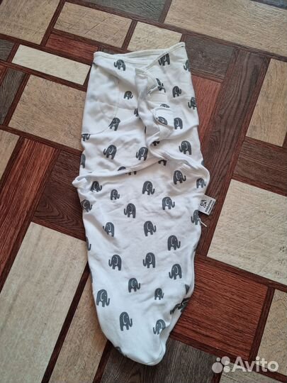 Пеленка кокон на липучках