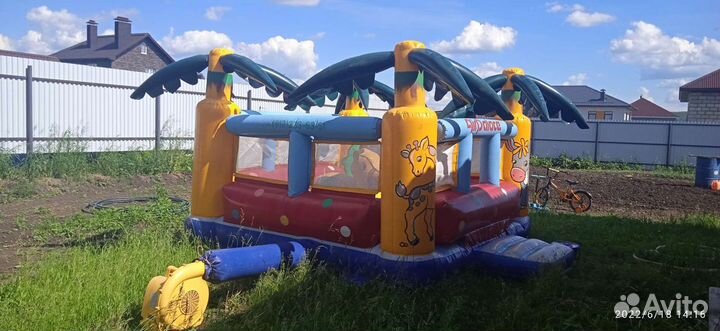 Аренда детского надувного батута