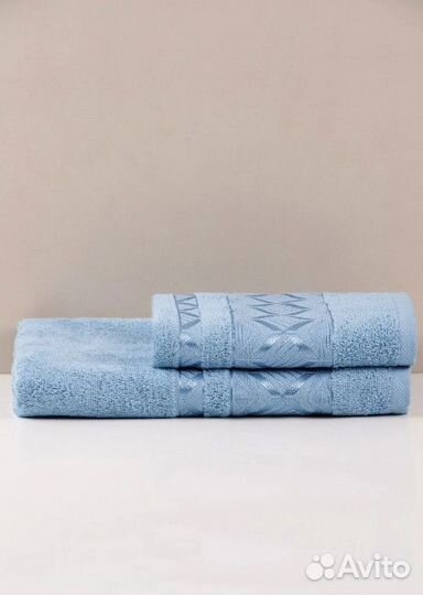 Полотенце для рук и лица 50/85 см махра Ромбик