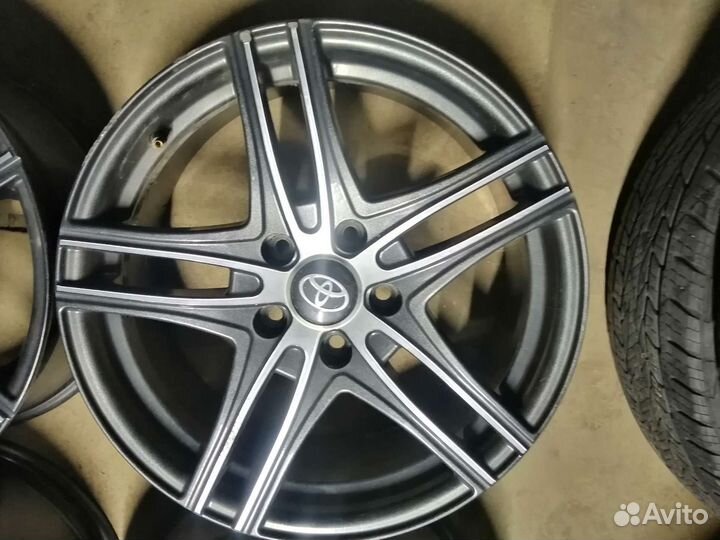 17 литые диски Toyota 5/114, 3