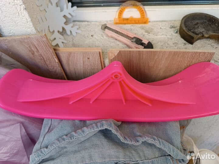 Самокат с лыжами