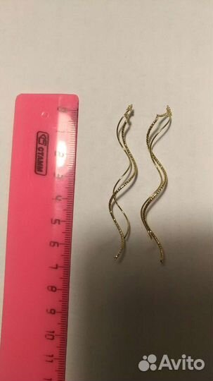 Серьги бижутерия новые