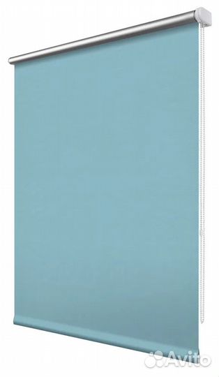 Рулонные шторы блэкаут ментол 52 см
