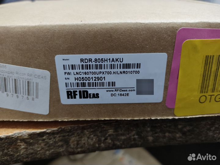 Универсальный USB кардридер Ricoh RF ideas pcprox