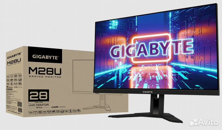 Монитор игровой Gigabyte M28U 4K 144Hz IPS