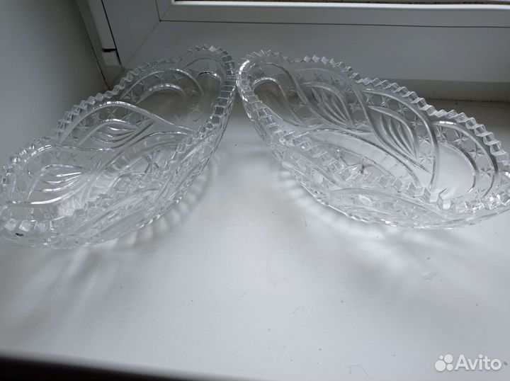 Рюмки салатники Хрусталь