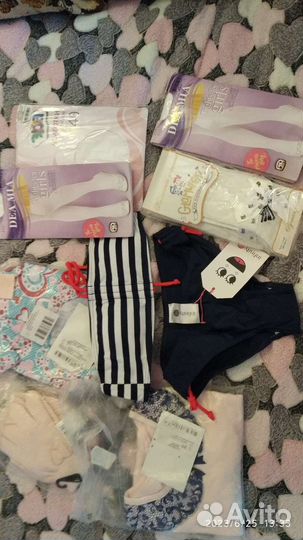 Вещи пакетом на девочку 140,146