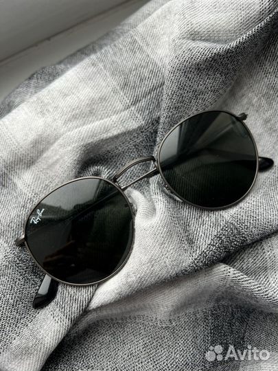 Очки ray ban round metal
