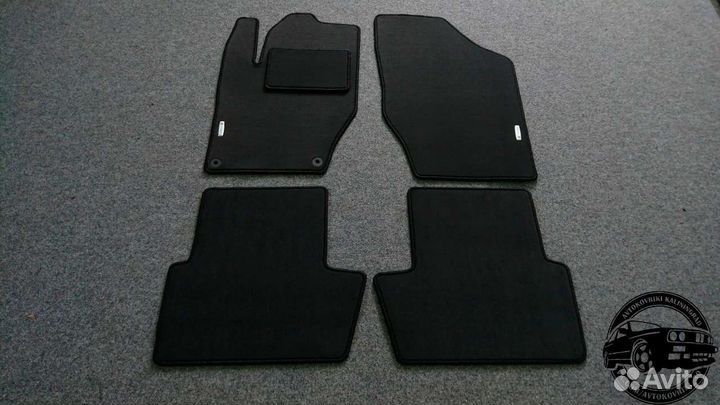 Автоковрики для Citroen C4 II седан, графит