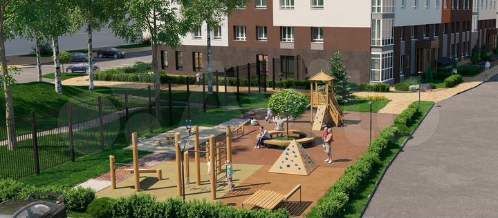 2-к. квартира, 53,8 м², 3/16 эт.