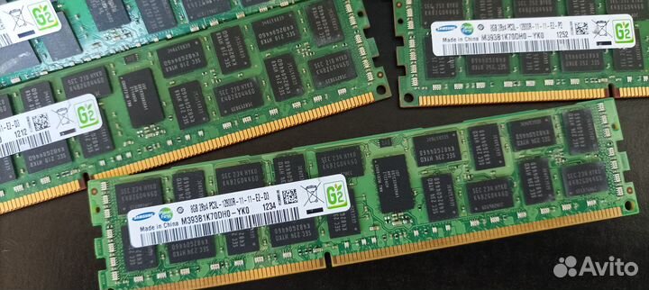Оперативная память Samsung 8 гб DDR3 1600 мгц
