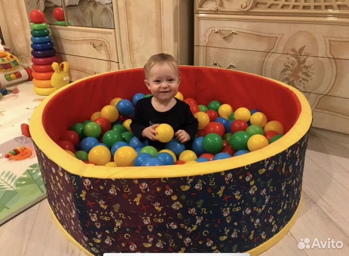 Сухой бассейн с шариками бу