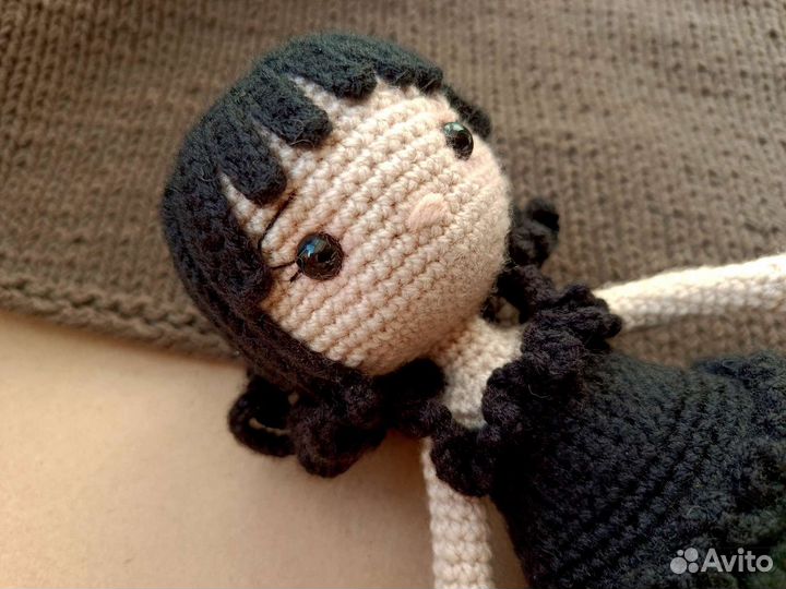 Интерьерная кукла по сериалу «Уэнсдей»