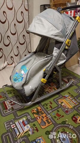 Санки на колёсах ника