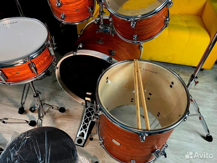 Ударная установка Fleet новая цвет натуральный