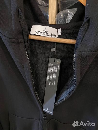 Зип худи stone island