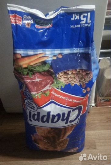 Корм chappi 15 кг