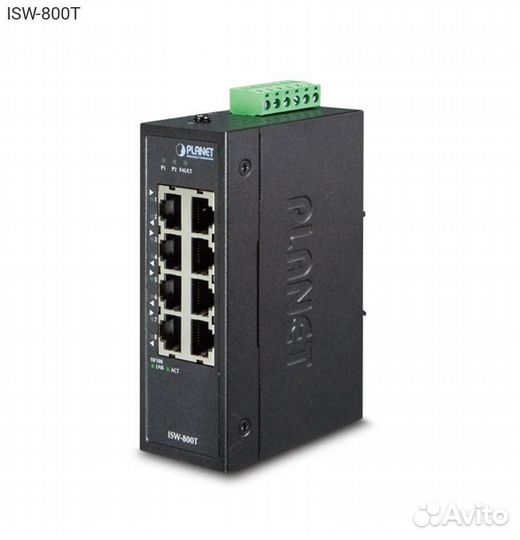 Промышленный коммутатор Planet ISW-800T Неуправляе
