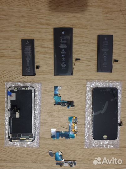 Продам дисплеи,акб,корпуса,шлейфа для iPhone 4-13
