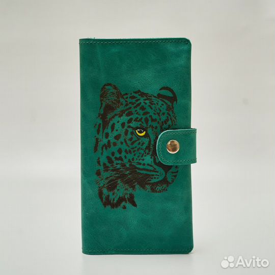 Кошелёк кожаный ручной работы на заказ