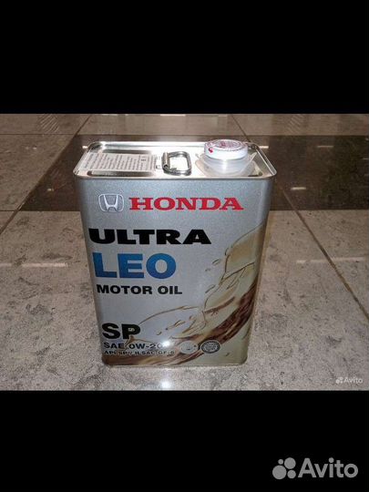 Масло моторное Honda 0W20 4л Япония