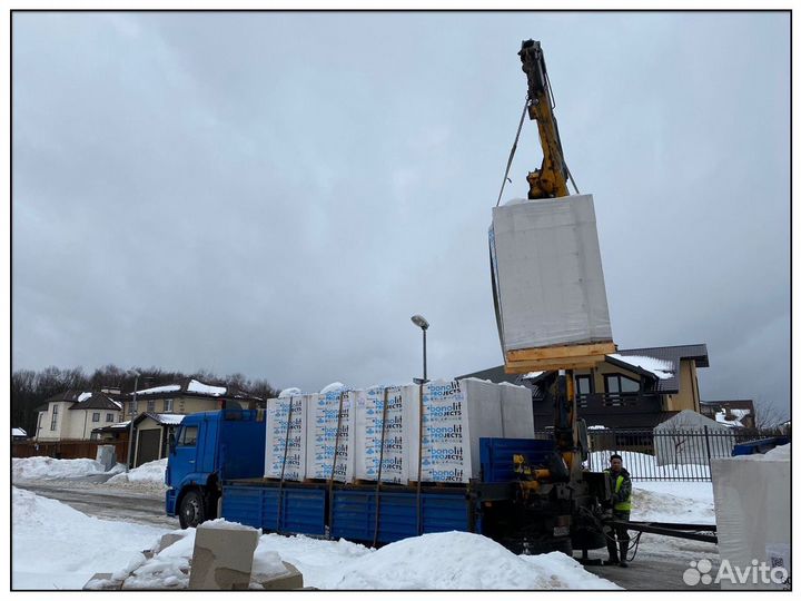 Газоблок, газобетонные блоки с доставкой