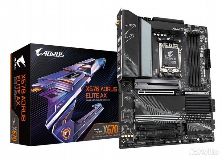 Материнская плата gigabyte X670 aorus elite AX