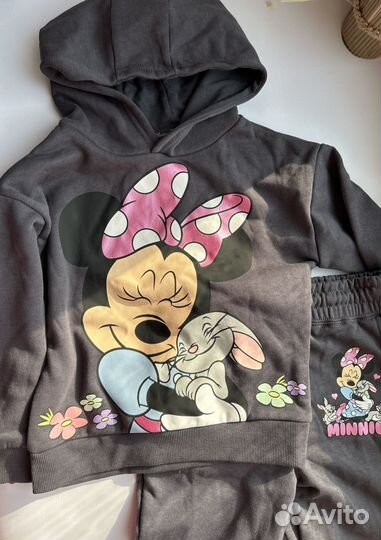 Костюм на флисе primark 104,110