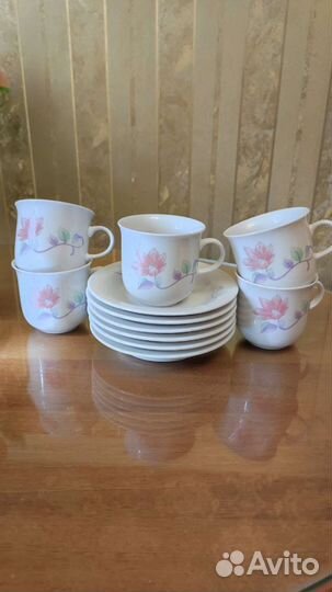 Набор для напитков. Стаканы. Массивное стекло