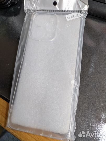 Силиконовый прозрачный чехол для Redmi 12 4G