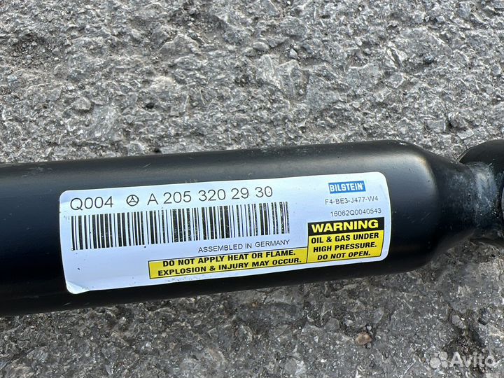 Стойки на mercedes c180 (2016)